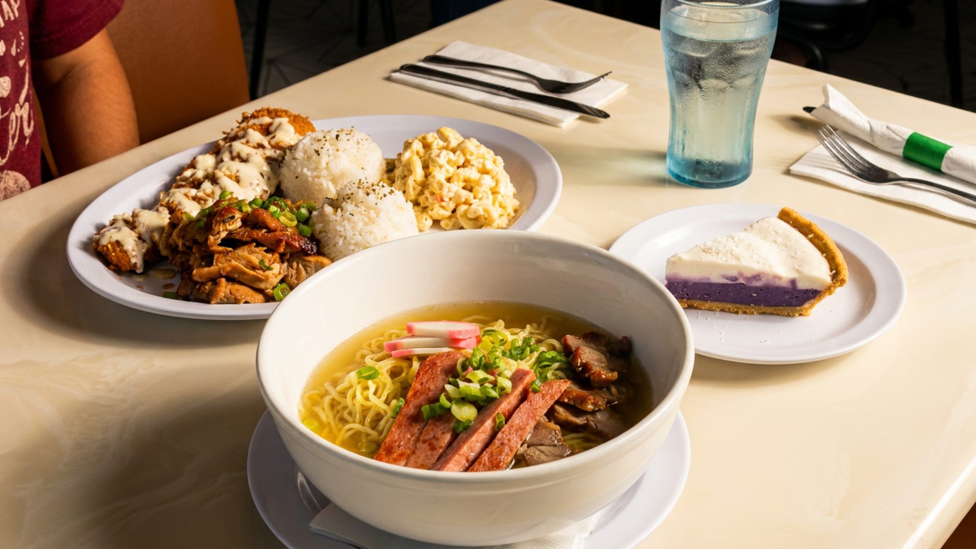 The food, from land and sea