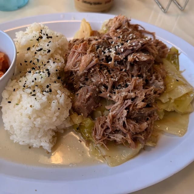 Kalua Pork & Cabbage GF.